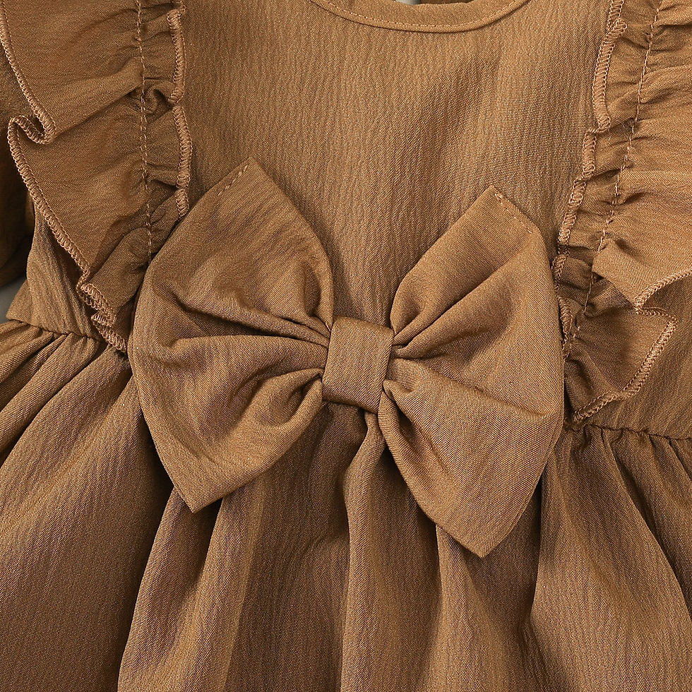 Thumbnail: Sweet Bow Autumn Dress