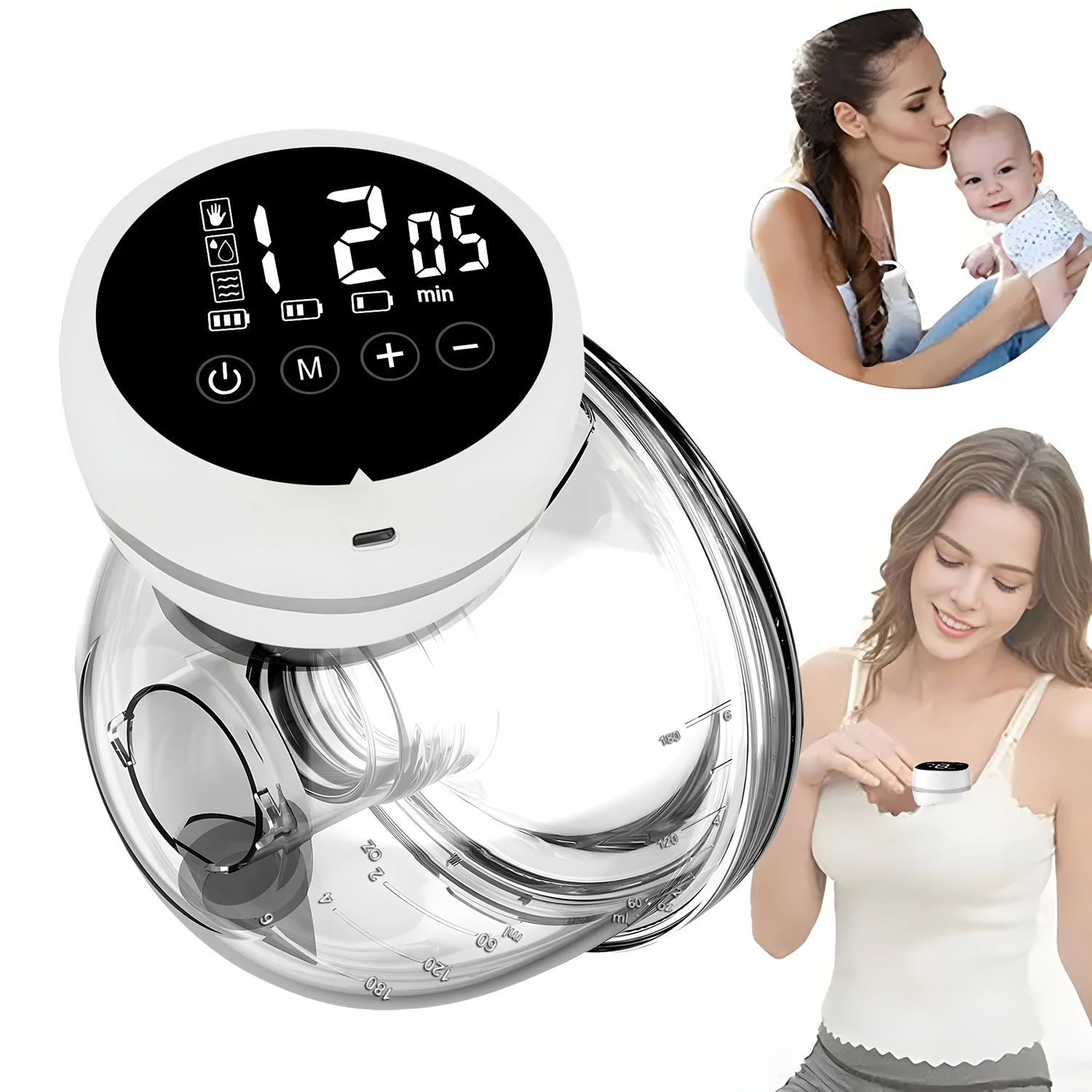 Nuvielle DuoFlow Wearable Breast Pump™