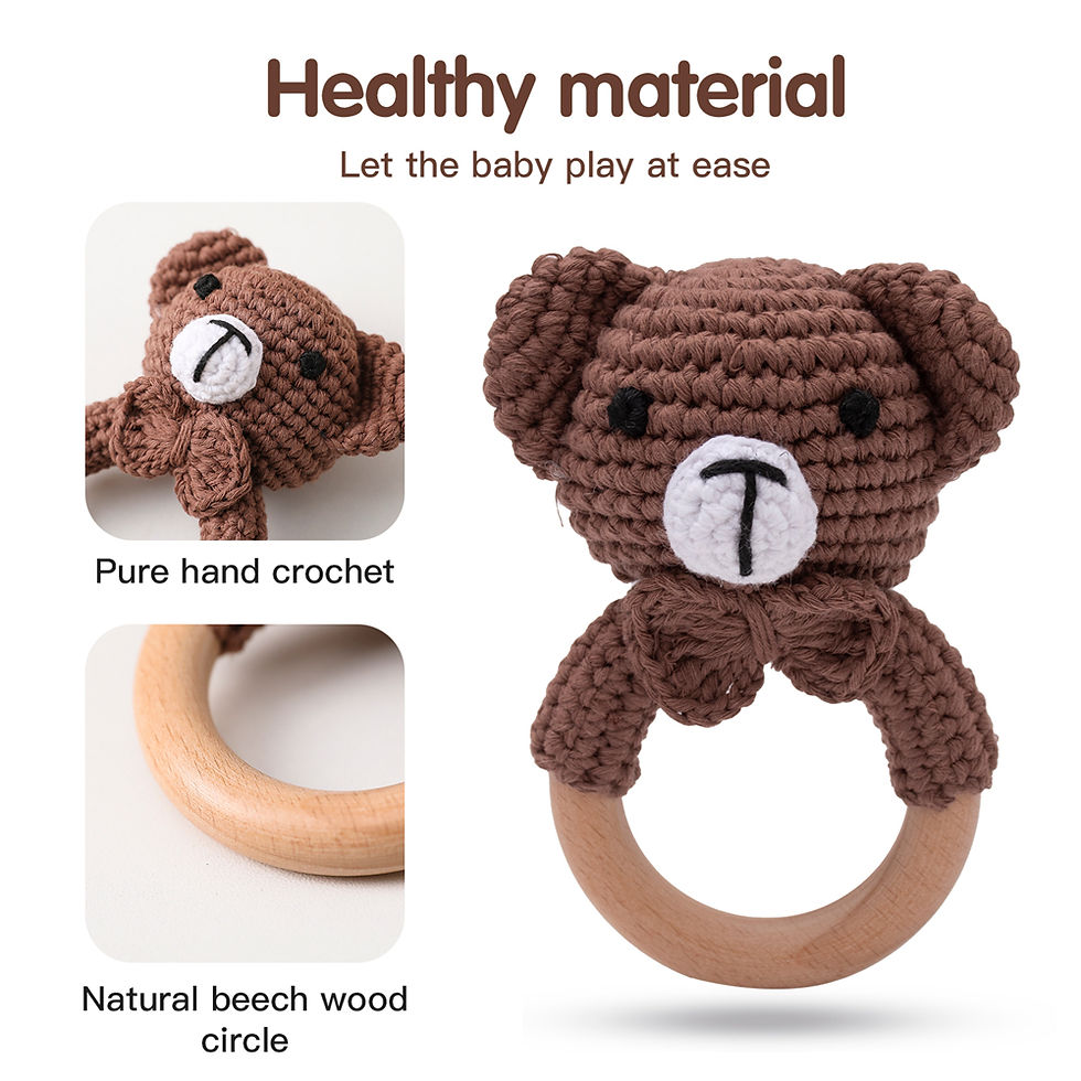 Thumbnail: Little Nature Crochet Rattle