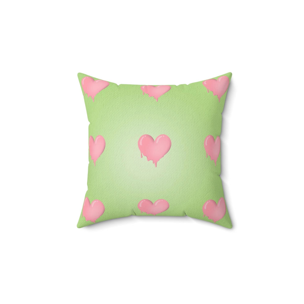Thumbnail: MELTING HEARTS Square Pillow