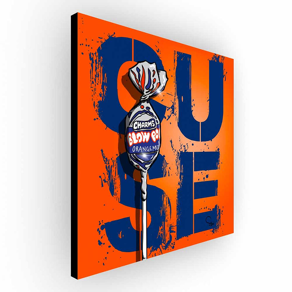 Thumbnail: POP CANDY Syracuse Wall Art