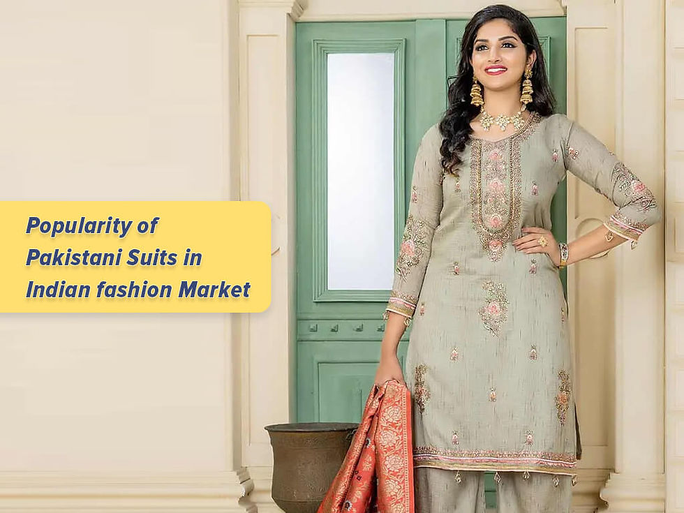 Pakistani Suits in Indian