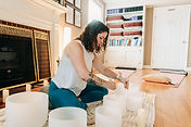 a restorative Sound Bath meditation to experience the soothing power of sound and vibration.