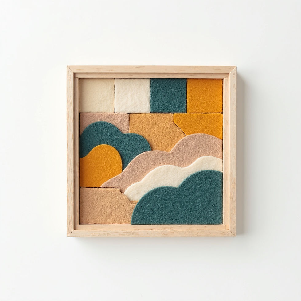Set De Mosaico Táctil