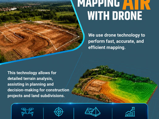 🚁 AERIAL MAPPING WITH DRONES: technology that transforms data into decisions!