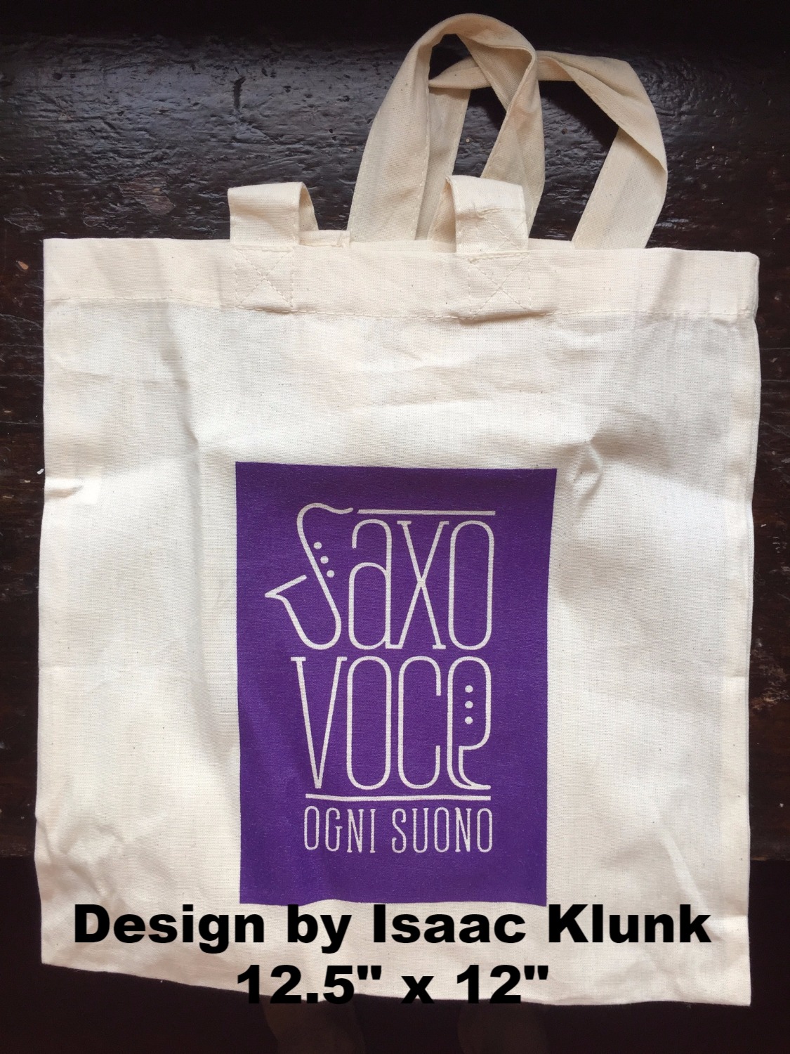 SaxoVoce tote bag - $6.00