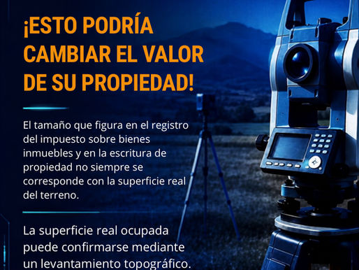 🏡 CURIOSIDAD TOPOGRÁFICA: ¡puede que estés pagando o negociando una propiedad con un área que no corresponde a la realidad!