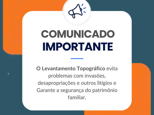 📐 Seu patrimônio merece segurança e precisão!