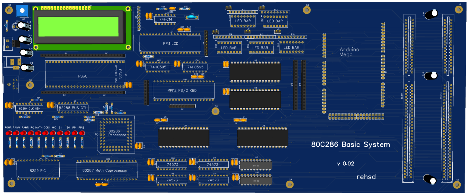 80286 Build #2 (Intel Basic System Configuration), Part 2