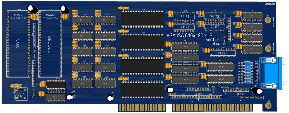 VGA Next: 640x480 ISA Card