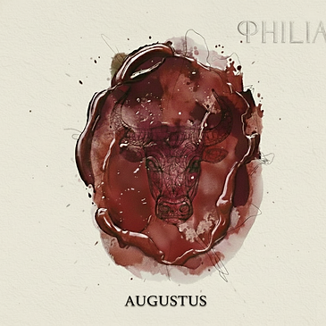 WINE LABEL AUGUSTUS