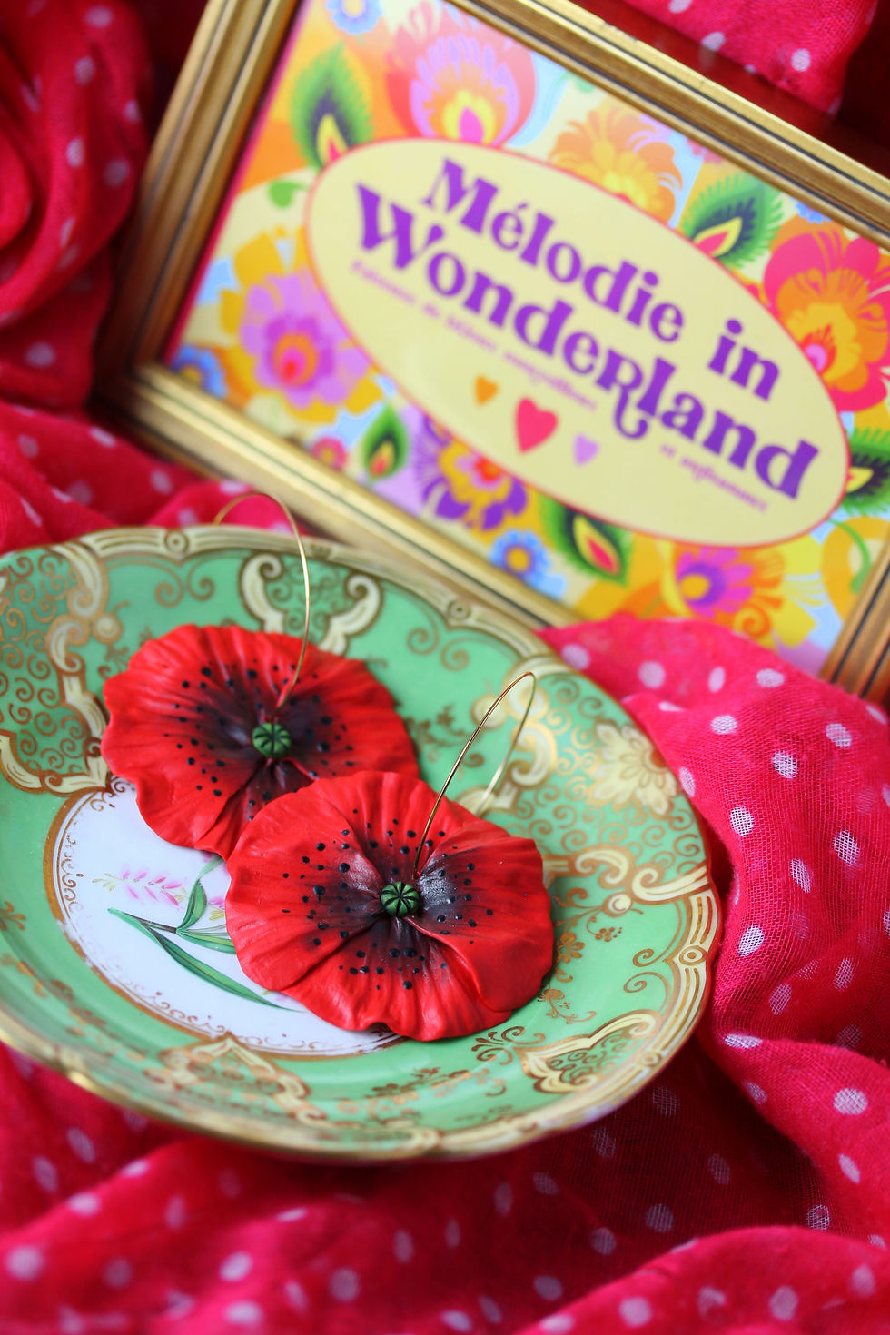 Thumbnail: Boucles d'oreilles Poppy