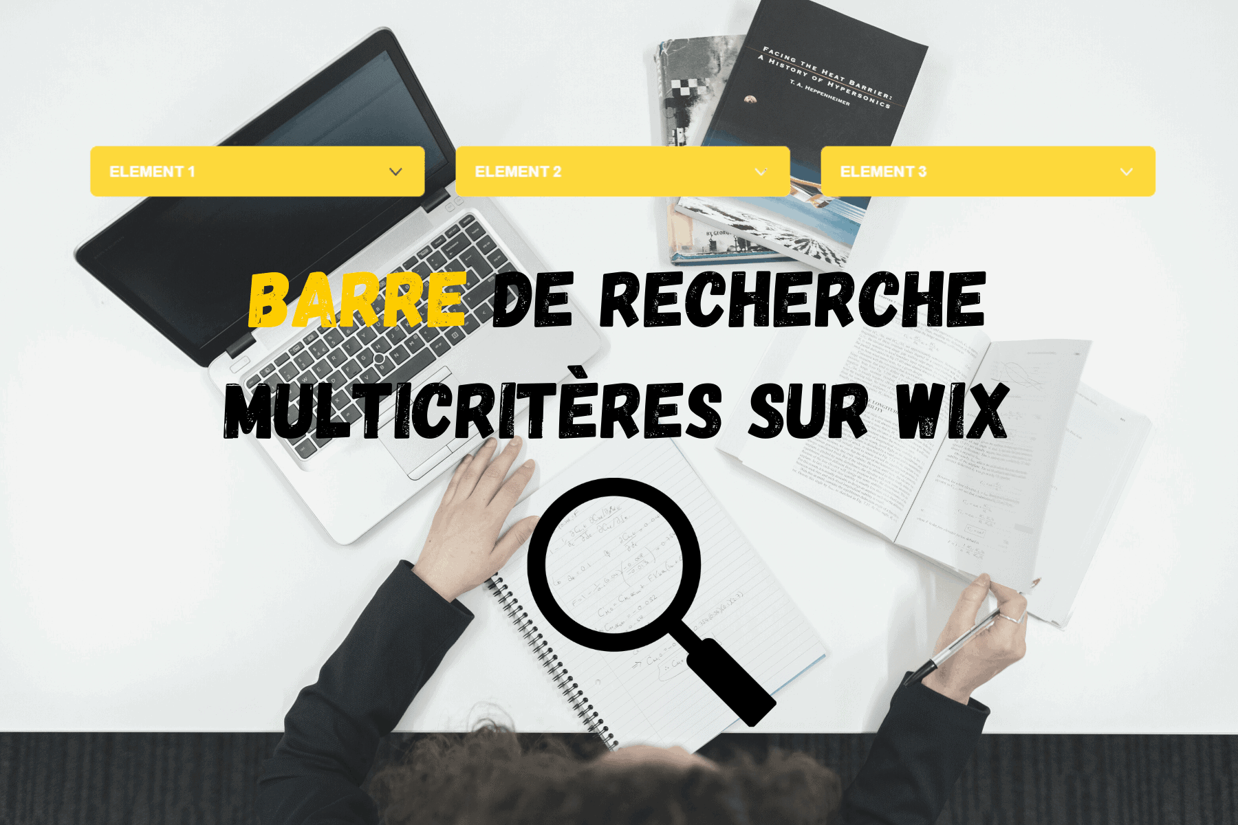Module barre de recherche multicritères