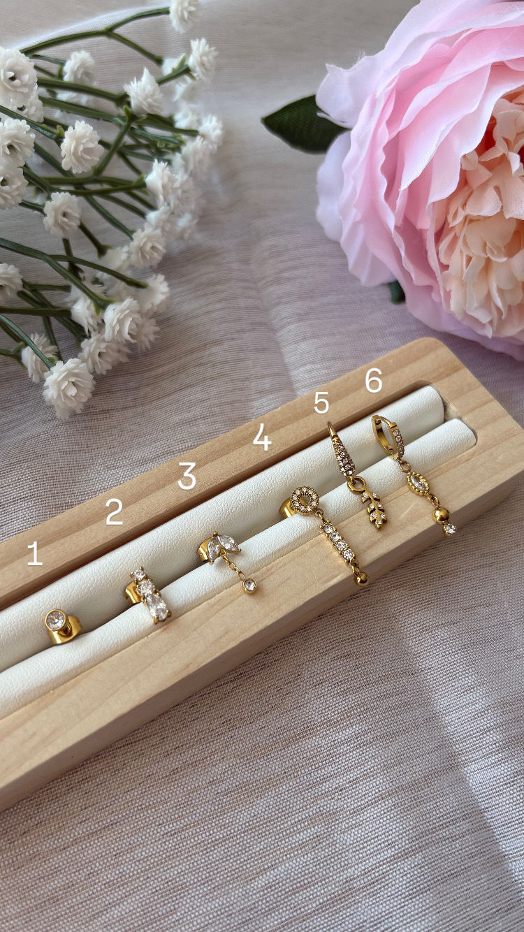 Miniature : Boucles d’oreilles "Lumineuse" 