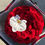Thumbnail: Red Camellia Rose Bouquet