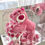 Thumbnail: Pink Strawberry Bear Preserved Rose Box