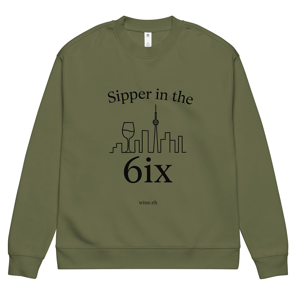 Thumbnail: “Sipper in the 6ix” Cityline Crewneck – By Wine.Eh
