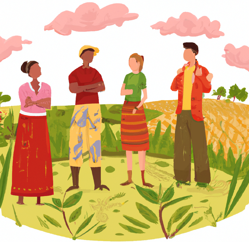 DALL·E-2023-04-18-16.39.48---diverse-group-of-people-standing-together-in-agricultural-lan