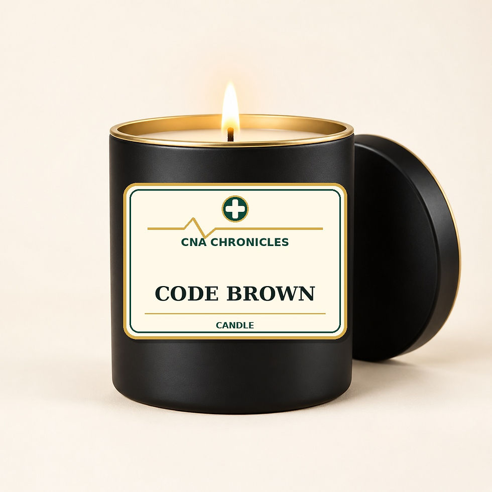 Code Brown Candle professional candle mockup