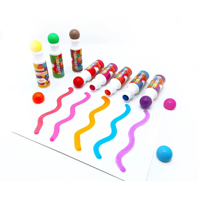 Miniatură: DO A DOT Marker - set de 8 carioci lavabile