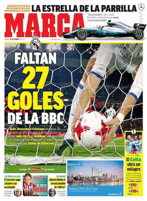 "Mungojnë 27 gola nga BBC"