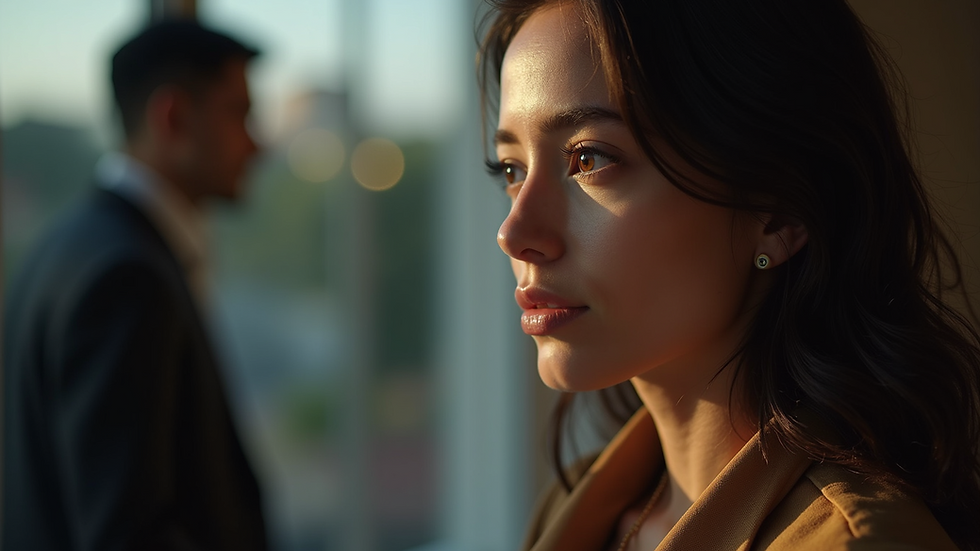 Close-up view of a well-lit portrait photography set-up