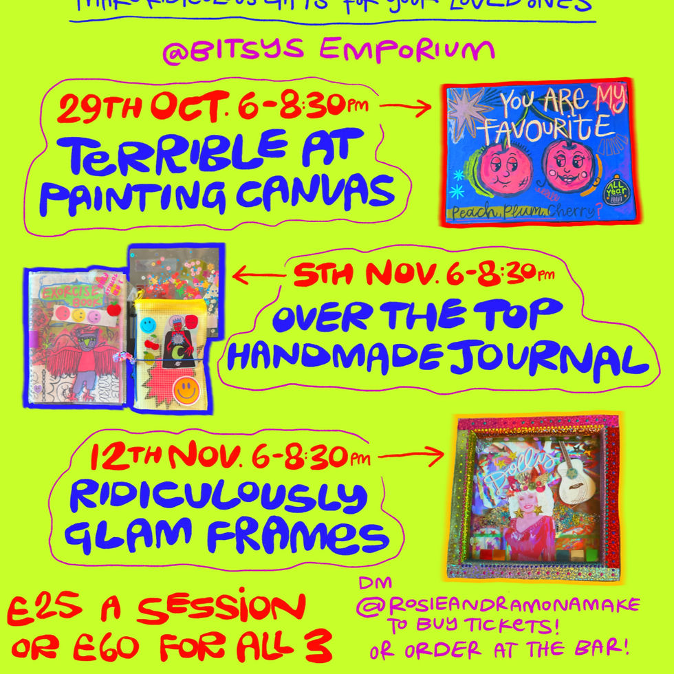 Ridiculously Glam Frames Workshop
