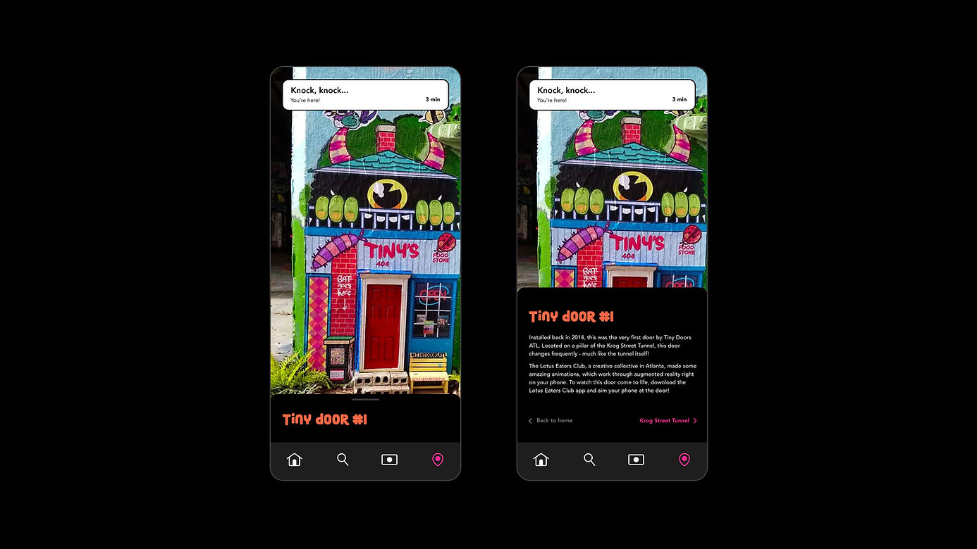 Articipate app destination detail screen