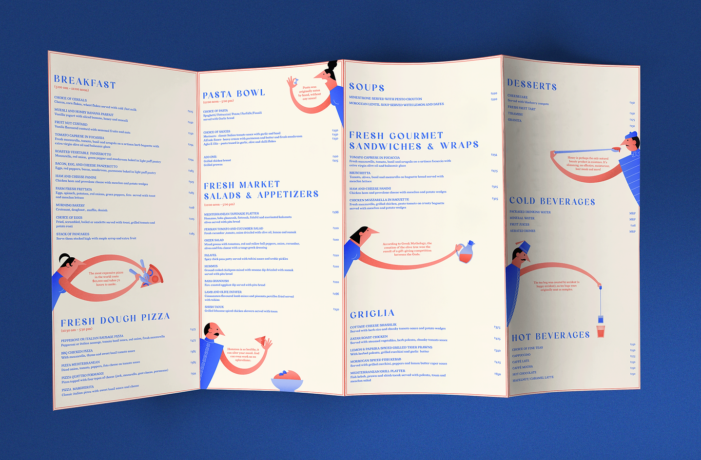 Meso full menu design
