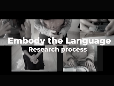 Embody the language