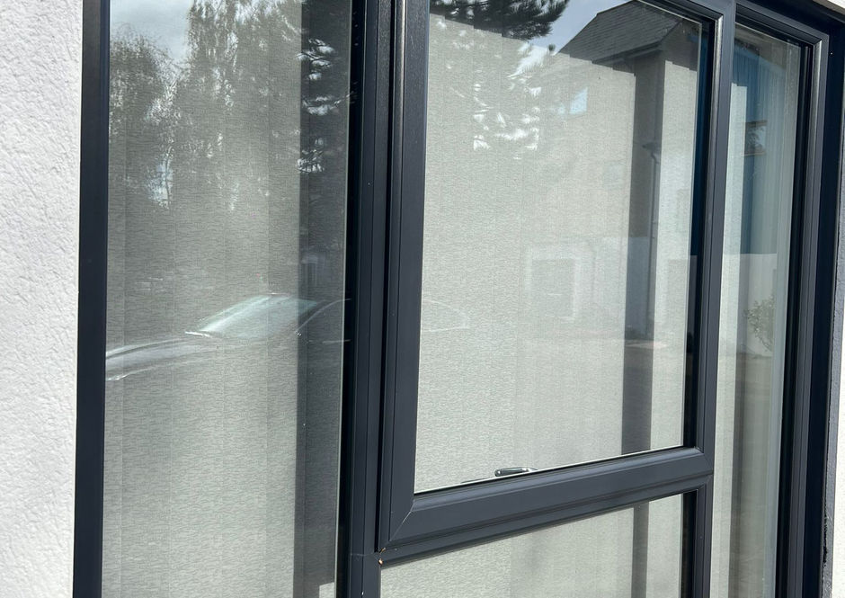 Anthracite grew windows