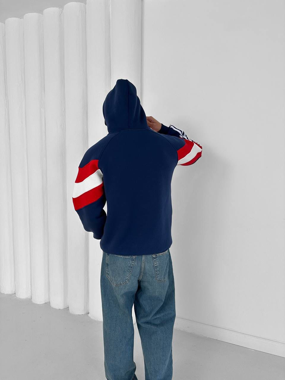 Küçük resim: AFC Nakış Logo Oversize Kapşonlu Sweatshirt