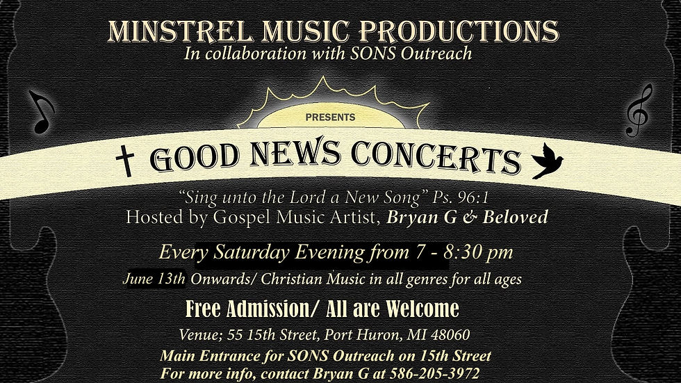 Good News Concert Flyer