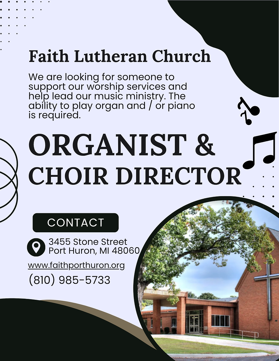 Faith Lutheran Church ISO