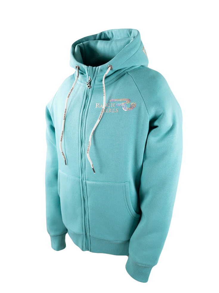 sweatshirts shiny mint for women's