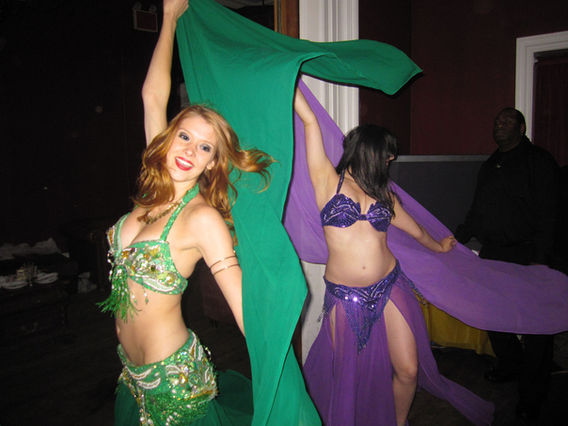 interactive belly dance performance