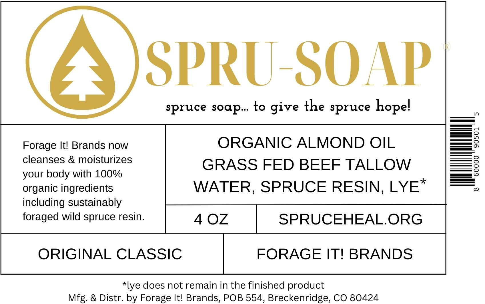Spru-Soap™ Original Spruce Soap (2-pack)