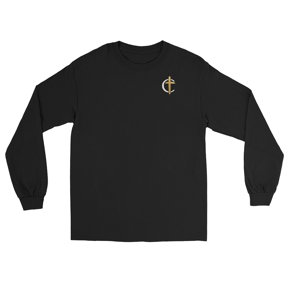 Thumbnail: Mountain prayer Men’s Long Sleeve Shirt