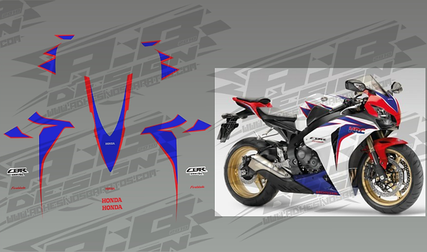 Honda CBR 1000 RR Vinyl wrap kit