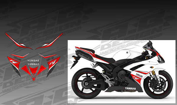 Yamaha R1 Vinyl Wrap kit