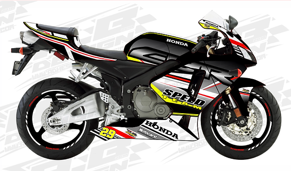 Honda CBR 600 RR Vinyl wrap kit