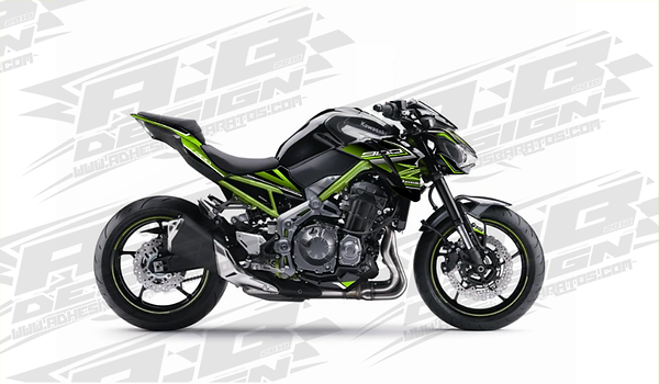 Kawasaki z900 vinyl wrap kit