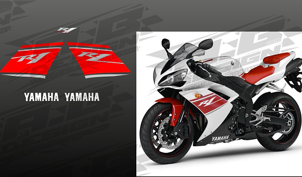 Yamaha R1 Vinyl Wrap kit