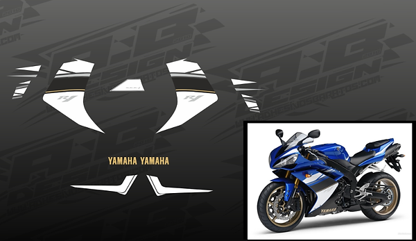 Yamaha R1 Vinyl Wrap kit