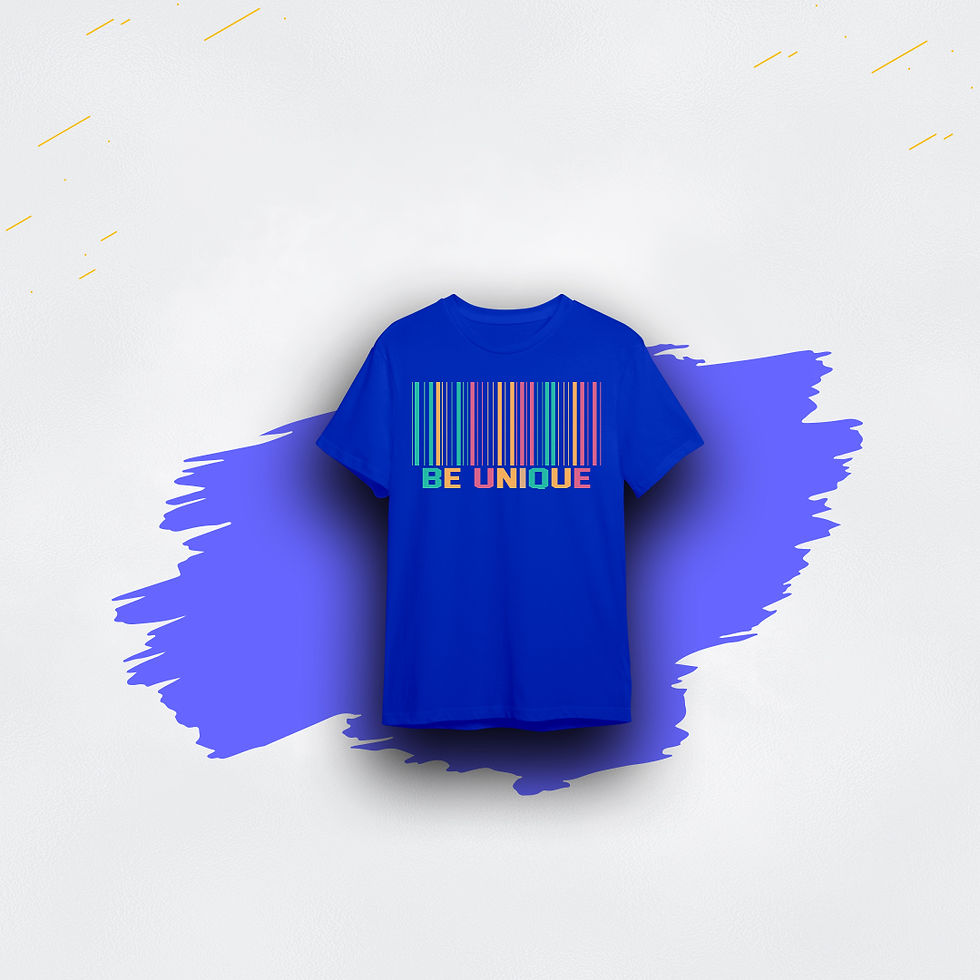 Thumbnail: BE UNique | 100% BIO WASH COTTON| 180 GSM