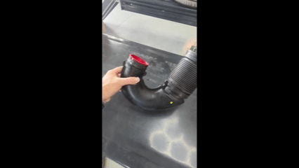 McLaren 720S intake baffle failure