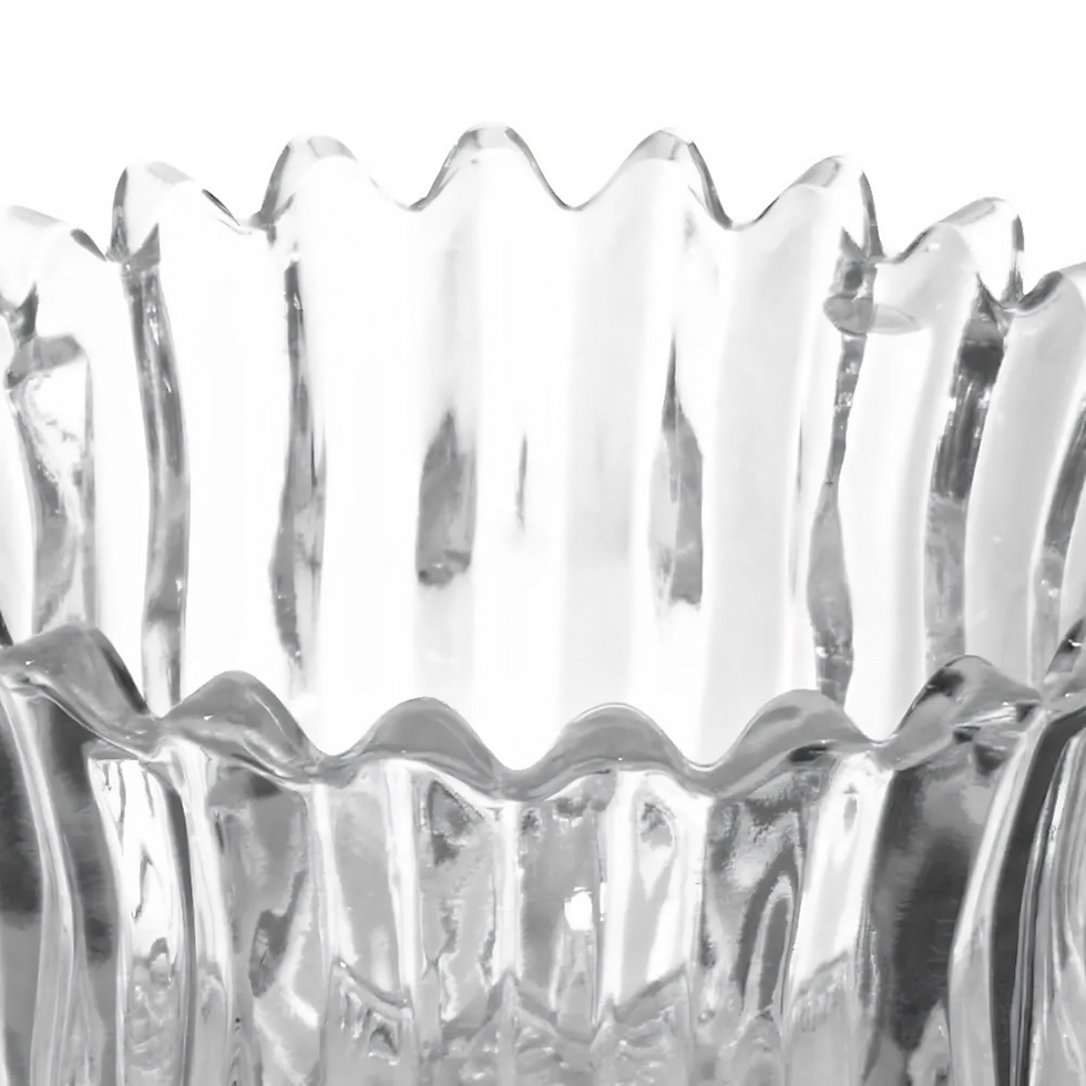 Miniatura: Bomboniere Baleiro Vidro Brasilia Transparente 2 Peças 900ml