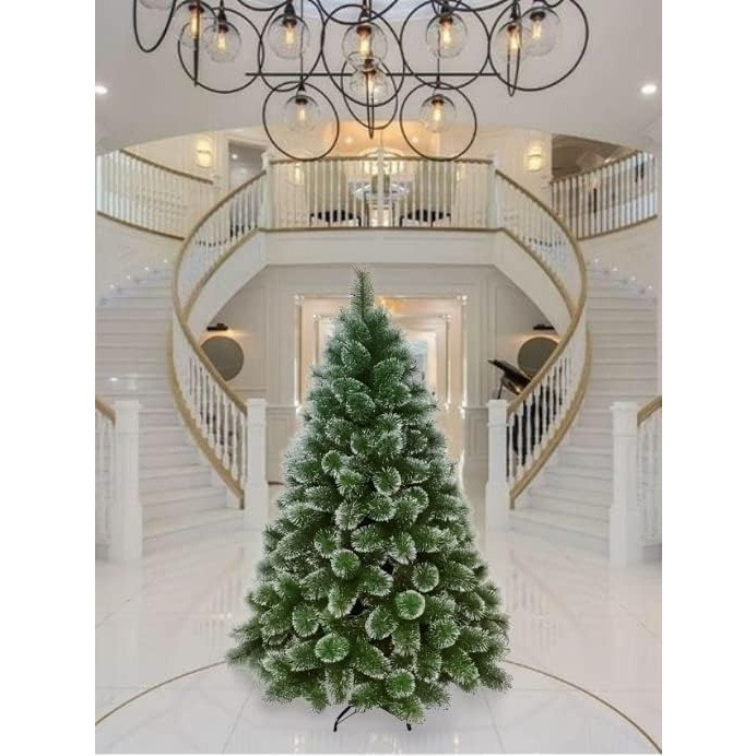 Miniatura: Árvore de Natal Pinheiro Com Galhos Nevada Luxo