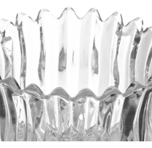 Miniatura: Bomboniere Baleiro Vidro Brasilia Transparente 2 Peças 900ml