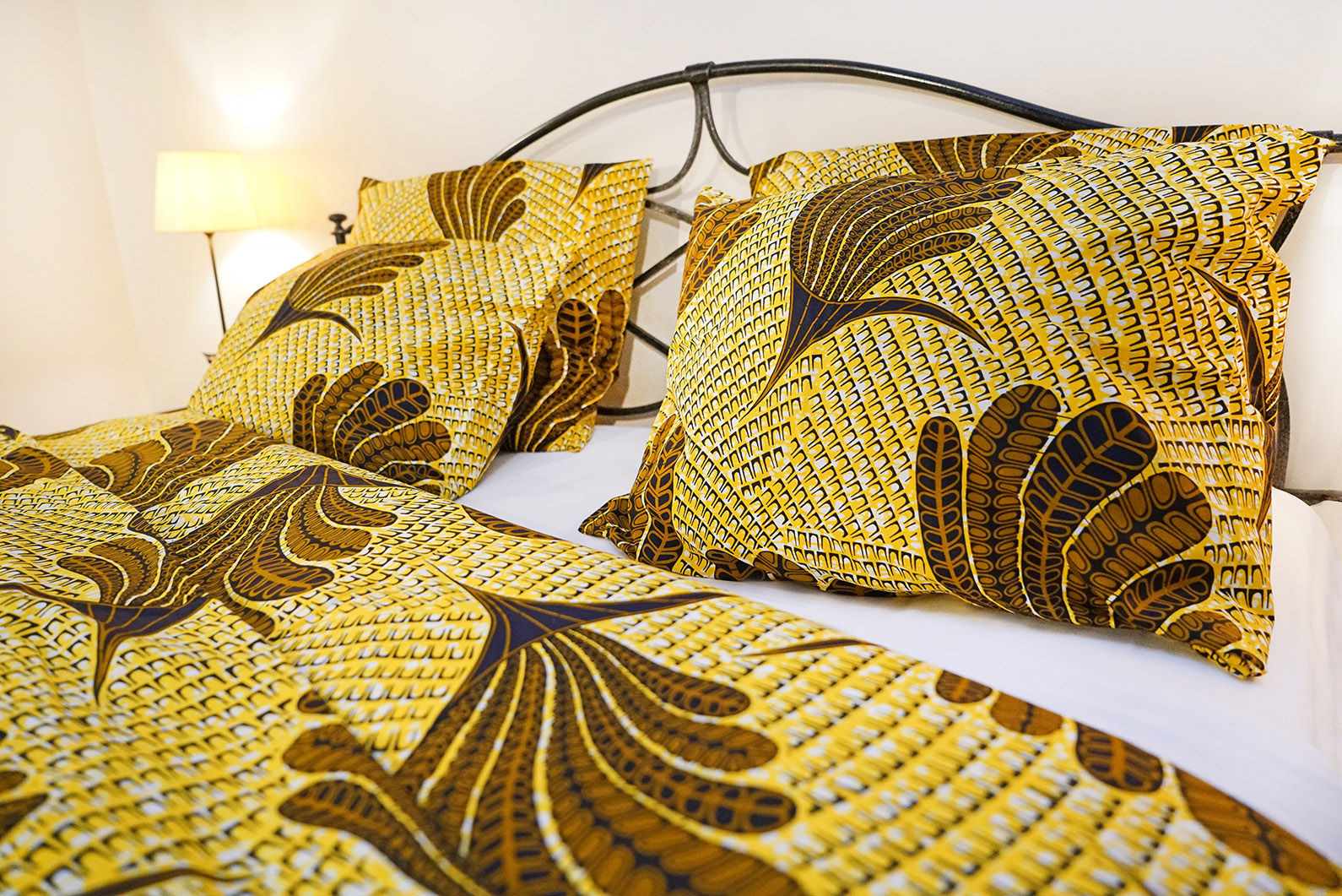 BROWN PALMS - TAIES & HOUSSE DE COUETTE